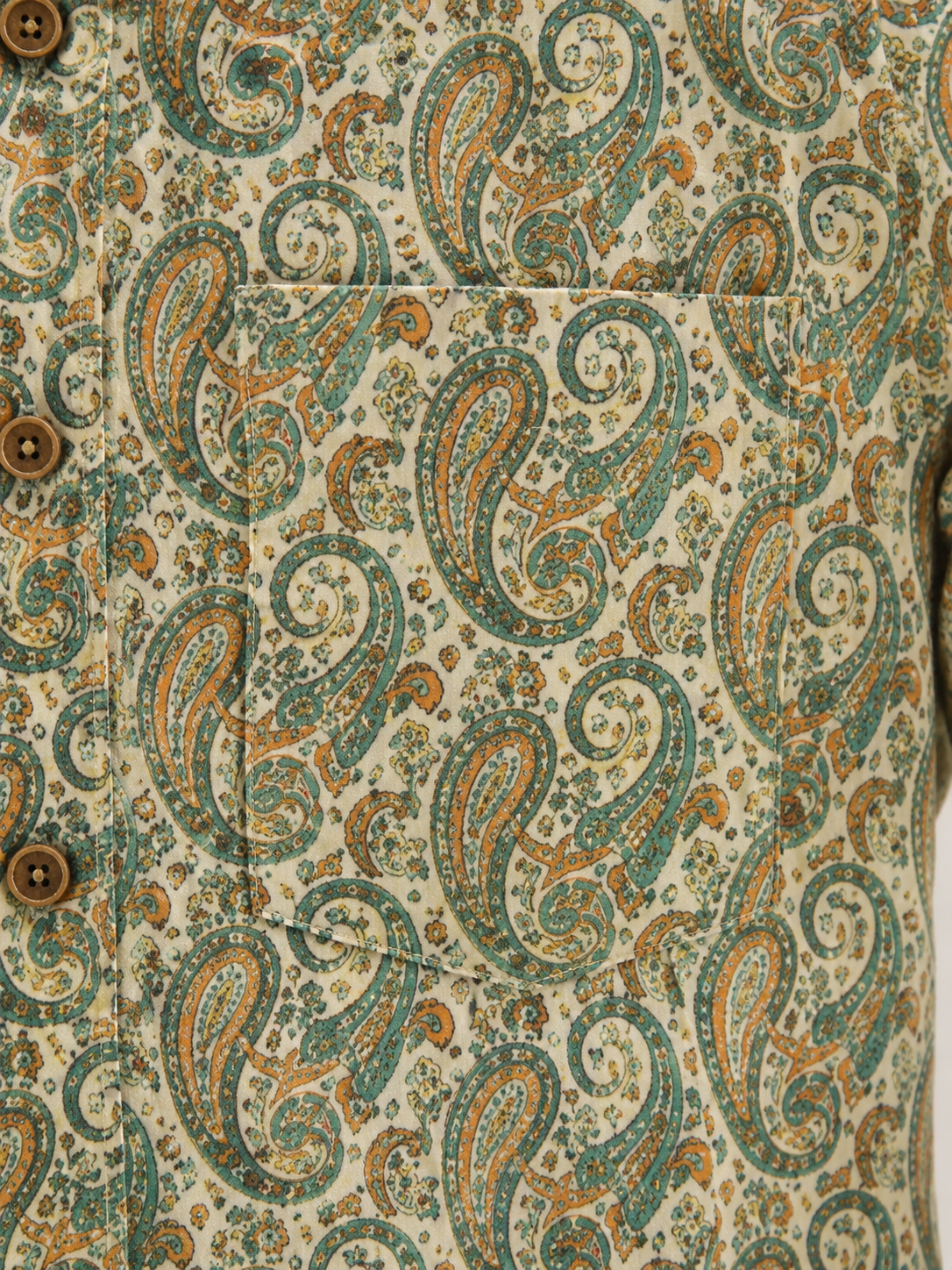 Men’s Paisley Sanganeri Print Half Sleeve Casual Shirt